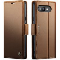 Magnetic Cards Solt Leather Wallet Phone Case for Google Pixel 7A 8A 8Pro 9 9A 10A 10 Pro XL Flip Plain Book Pocket Stand Cover