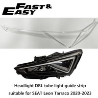 Daytime Running Tube DRL tube Light Guide Plate Daytime Running Lights Daytime Running Strip fit to SEAT Leon Tarraco 2020-2023