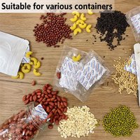 Vacuum Sealed Bag Jars, Oxygen Absorbers for Food, Dry Food, Storage, Cans for Food, Long Term Storage, 150Cc