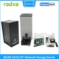 QUAD SATA HAT KIT Network Storage Server KIT for RASPBERRY PI 4