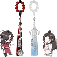 Anime Tian Guan Ci Fu Xie Lian Hua Cheng Cosplay Keychain Heaven Official’s Blessing Worry Beads Pendant Phone Chain Jewelry