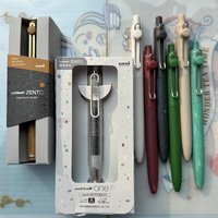 uni Zento New Model Press-Type Gel Pen(Limited),0.38~0.7mm Assorted Color Fast-Dry Ink Technology Water Pen With Original Refill