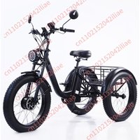 20-24 inch new snow land general pedal tricycle vegetable basket car light moped