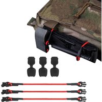 3Pcs Tourniquet Holder Strap Reusable Outdoor Training Backpack Lanyard Edc Gear Fixed Cord for Medical Accessory Tool Storage