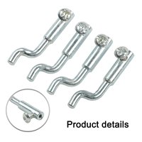 1/4pcs Dog Leg Z Cable End With Single Hole Fixing Upto 2mm Cable Fits Many Lawnmowers Brushcutter Cable End Garden Tools
