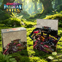 Pokemon Scarlet Violet Paldean Fates Booster Box English Trading Cards 360Pcs/Box TCG Collection Game Cards For Kids Gifts