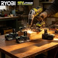 Original Brand New RYOBI 18V ONE+ 6Ah Battery Longer Runtime, Perfect for Drilling, Cutting & Renovation Work.