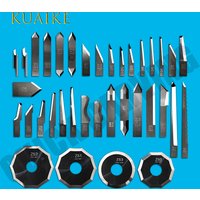 Lot de 10 Lames Oscillantes à Vibration pour Découpe Tangentielle du Cuir, Couteaux Oscillants CNC pour Machines de Découpe Z13 Z64 Z60 Z21 Z66 Z61
