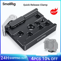 SmallRig Arca-type Camera Mounting Plate Tripod Mounting Arca Plate for Tripods DSLR Cage Quick Release Clamp 2143