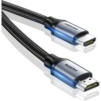 Rocoren UHD HDMI to HDMI Cable Male to Male Braided Cord Adapter 2.0 4K@60HZ 2K@144HZ 18Gbps Compatible with Camera Monitor
