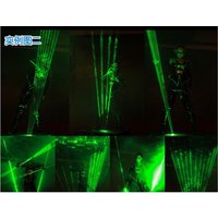 650nm Red/ 532nm Green/ 450nm Blue Thin Beam/Fat Beam Laser Module Double Head Laser Sword Party Disco Performance Lights