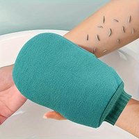 1PC Exfoliating Bath Gloves, Double-Sided Massage Scrub Gloves, Bath Additions, Bath products, four colors to choose from