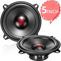 1 Pcs 5 Inch Car Midrange Bass Speaker Professional Speaker Modification 600W Power 4Ohm Deep Bass For Car & Home Theater
