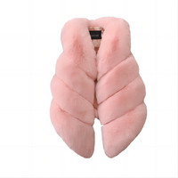 Kinder Mädchen Kunstpelz Weste Herbst & Winter Mode Dicke Warme Bunte Weste Kinder Oberbekleidung Baby Mädchen Weihnachten Kleidung