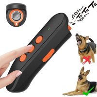 Portable Ultrasonic Dog Repeller Anti-Barking Prevention Dog Repellent USB Rechargeable Dog Training Device Dog Trainer Dog