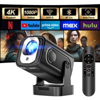 Magcubic HY310 with Air Mouse Voice Remote Mini Projector for Outdoor Movies Auto Focus 1080P 330ANSI Android 11 WiFi6 BT5.4 4K