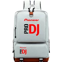 Pioneer Pro Dj Backpack College Students Pro DJ Pattern School Bags Large Capacity Outdoor Backpack Men Travel Backpack Laptop