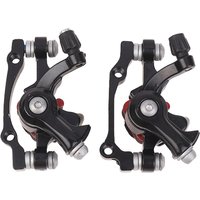 Bike Disc Brakes For Mountain Bike Folding E-bikes Extended Drive Arm Stable Braking Aluminum Alloy 160mm Rotor Brake Caliper