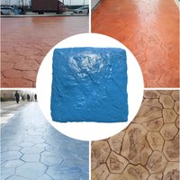 Molds for Concrete Garden Accessories Concrete Stamp Realistic Floor Imprinting for Home Garden Outdoor Concrete Texture Model