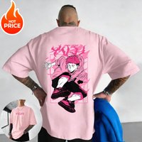Itadori Yuji Jujutsu Kaisen Men 2026 Harajuku Summer Vintage T-Shirt Loose Oversized Women Streetwear Casual Short Sleeve Tee