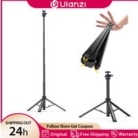 Ulanzi MT93 1.6M Auto-Open Tripod with Uka Ball Head 1/4“ Screw for Camera DSLR Smartphone COB Light Video Light Photography