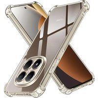 Four-Corners Shockproof TPU Case for Poco M8 F8 F7 Ultra X8 X7 X6 F5 F6 M7 M6 Pro Max C85 C75 M6 Plus C71 Clear Protective Cover