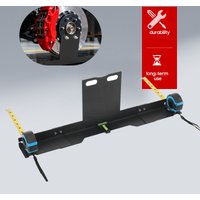 Rad-Ausrichtungswerkzeug-Set, DIY-Ausrichtungsmessgerät mit 2 Messbändern und Nivelliergerät, für Autos, LKWs, Anhänger, Motorräder, schnelle Vorderachsausrichtung für den Heimgebrauch in der Garage