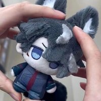 Genshin Impact Wriothesley 10cm Plush Doll Keychain Pendant Toy Gift Anime Game