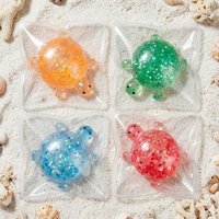 Squishy Maltose Turtle Stress Ball Toys Cute Colorful Turtle Soft Squeeze Fidget Toy ASMR Sensory Anti Stress Toys for Adults