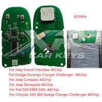 46/4AChip 433MHz Proximity Car Remote Control Key PCB For Fiat 500X Jeep Compass Renegade Grand Cherokee Chrysler Dodge