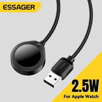 Essager USB A Magnetic Wireless Charging Cable For Apple Watch 9 8 7 6 SE Ultra Smartwatch Charger Portable Charging Dock Stand