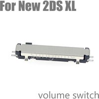1pc For New 2DSXL/LL Pulled Volume Button For 3DSXL LL Volume Switch Slide Button Built-In Sound Toggle Key