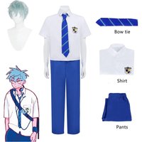 Anime Alien Stage Cosplay Wig Tie Shirt Till Luka Outfit Blink Gone Halloween Carnival Character Role Play Stage Full Costumes