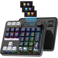 Womier SK30 Mini Mechanical Numpad Keyboard with Screen&Knob Bluetooth/2.4G/USB-C Wireless RGB Hotswap Number Keypad for Win/Mac