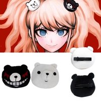 Danganronpa Monokuma Enoshima Junko game peripheral cartoon cosplay hairpin festival party performance prop headwear wholesale