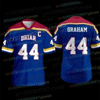 2026 Men's Women Graham 44 Tucker 46 T-shirt Cosplay Short Sleeve Tee Top Off Campus Briar University Hockey Jersey Beach Tshirt