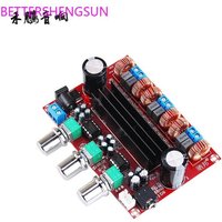XH-M139 2.1 Channel Digital Amplifier Board 12V-24V Wide Voltage TPA31162 2*50W 100W