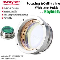Raytools Laser Focusing Lens F100/F125/F150/F155/F200 with Holder Seat for BM06K BT240 BM110 BM111 BM114 BM115 Fiber Cutting