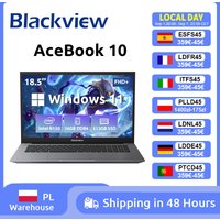 Blackview ACEBOOK 10 Laptop-Computer 18,5 Zoll FHD 8000 mAh Intel N150 Windows 11 16 GB RAM 512 GB BT5.2 WiFi 6 Desktop-Notebook