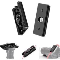 FEICHAO Cable Clamp Block Adapter For ARCA Tripod Monopod Quick Release Plate Ballhead Camera Data Cable Fixed Lock Winder Alloy
