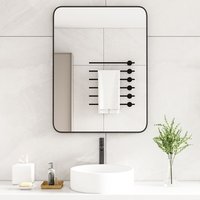 Hot-selling Bathroom Mirror Wall-mounted Self-adhesive Bathroom Wall-mounted Non-punching Washstand Wall-mounted Makeup Mirror