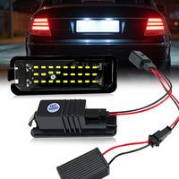 2pc 12V Car's LED License Plate Lights for VW Passat B6 CC Eos Golf 4 5 6 7 Mk7 Polo Superb Seat Leon Altea Exterior Accessories