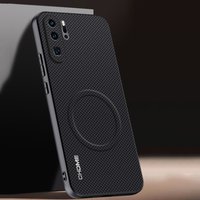 For Huawei P30 Pro Case Luxury Car Magnetic Holder Phone Case For Huawei P30Pro TPU Silicone Shockproof Protective Back Cover