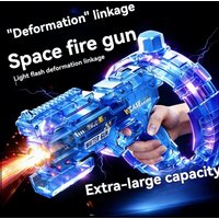 2026 New Adult Electric Cool Color Light Water Gun Strong Water Spray Automatic Water Absorber Summer Outdoor Beach Toys for Boy
