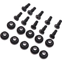 Computer Case Shockproof Screws 10pcs Anti Vibration Shockproof Screws 3.5-inch or 2.5-inch HDD Shock Absorption Screws Fixing