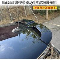 For Mini Cooper F55 F56 JCW One D One First Cooper D 2013-2020 Car Rear Trunk Roof Lip Spoiler Rear Boot Spoiler Wing Tuning