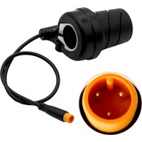 AliExpress NONE 20X Half Throttle for Electric Bicycle Left Right Sleeve Rotary Handle Waterproof Connector Electric Scooter Accelerator