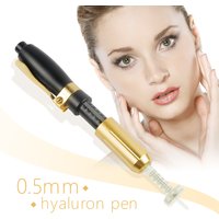 0.5ml Hyaluronic Acid Pen Adjustable Pressure Needle-Free Atomizer Continuous Injection Anti-Wrinkle Skin Lifting Beauty Device