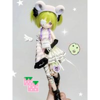 Niedźwiedzichy Pyszczki Seria Kwaidan 1/8 Bjd Blind Box Mystery Box Figurki Akcji Anime Zabawki Urocza Figurka Zabawka Prezent