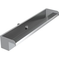 qw60x13x10cm Stainless Steel Waterfall Fountain, Waterfall Spillway Blade, Spillway Waterfall Pool Koi Pond Cascade, For Gardens, Swimming Poolse